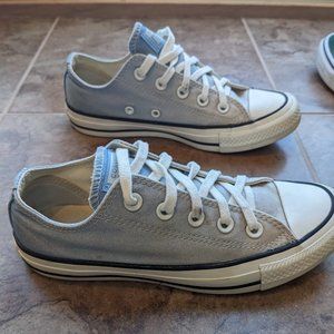 Converse Gray Low-Top Sneakers